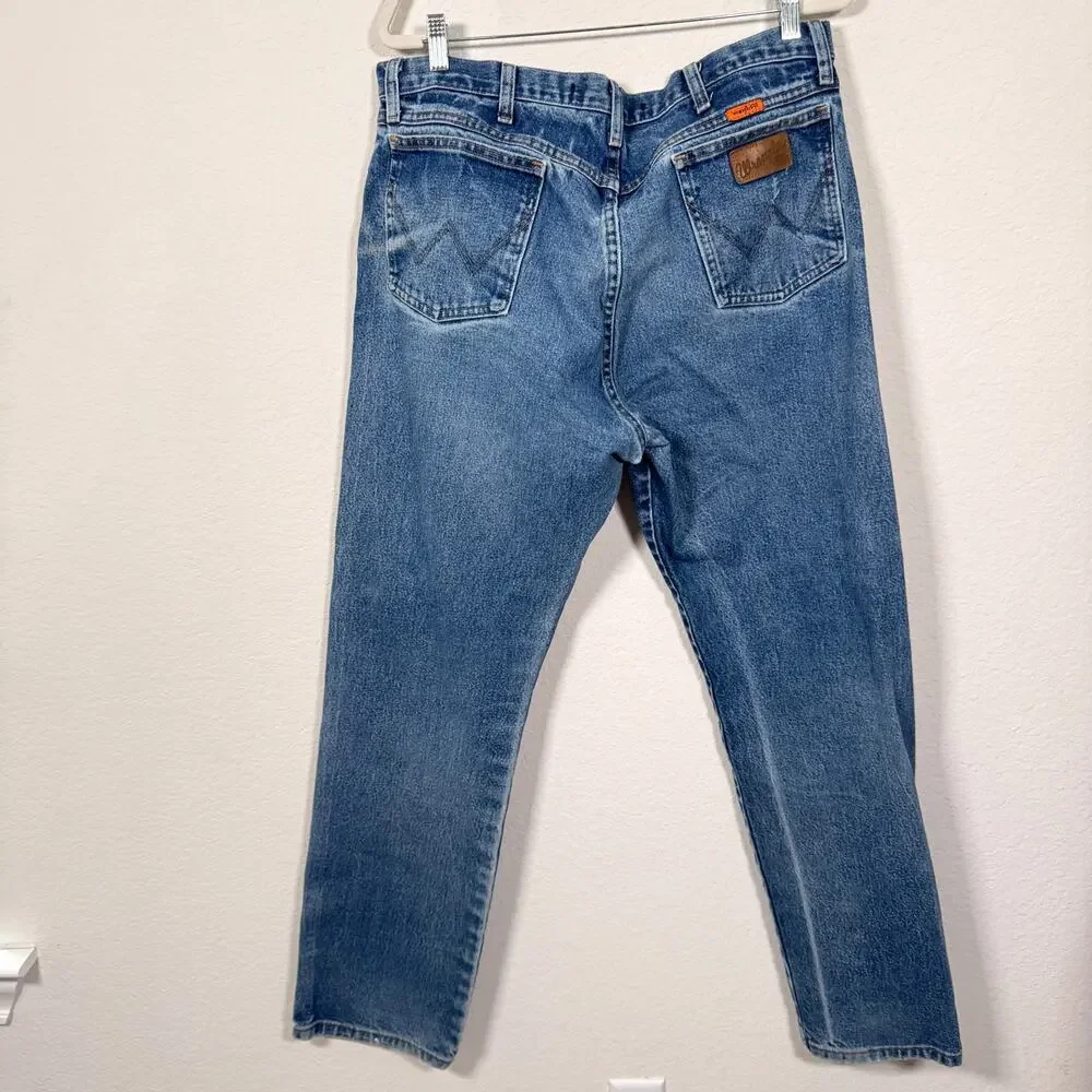 Wrangler Mens 13MWZ FR Cowboy Cut Original Fit Jean Size 38 X 34 Flame Resistant